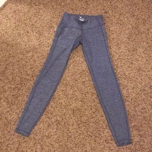 blue and white leggings